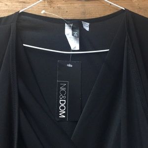 nic & dom Dresses - NWT Black Dress by Nic & Dom Jeweled Waist Sz Lg nic & dom Dresses - NWT Black Dress by Nic & Dom Jeweled Waist Sz Lg